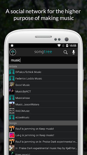 Songtree - Sing, Jam & Record - Image screenshot of android app