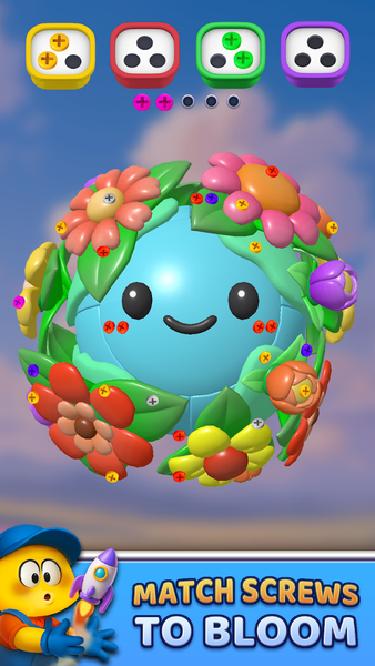 Screw Out Factory Puzzle 3D - Gameplay image of android game