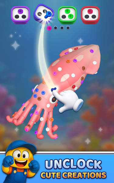 Screw Out Factory Puzzle 3D - Gameplay image of android game