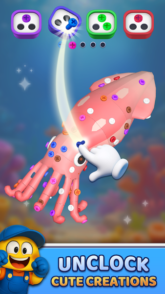 Screw Out Factory Puzzle 3D - Gameplay image of android game