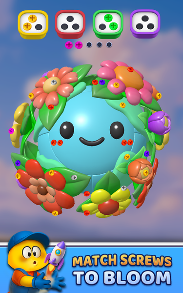 Screw Out Factory Puzzle 3D - Gameplay image of android game