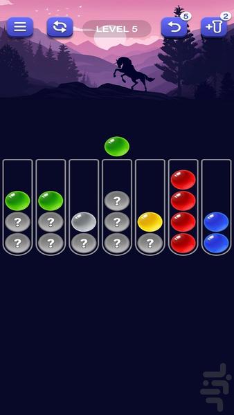 Ball Sort Mania - Gameplay image of android game