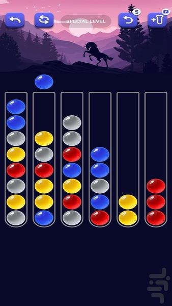 Ball Sort Mania - Gameplay image of android game