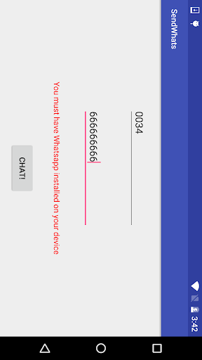 Send Whats - Image screenshot of android app