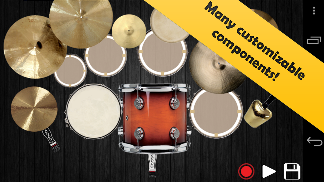 Drums - عکس بازی موبایلی اندروید