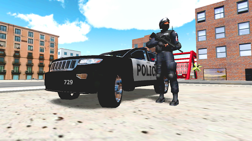 Police Car Driver 3D - Gameplay image of android game