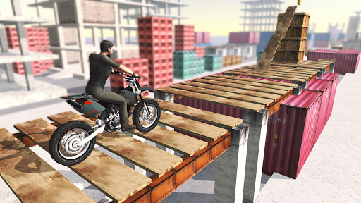 Biker Rider 3D - Gameplay image of android game