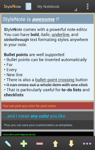 StyleNote Notes & Memos - Image screenshot of android app