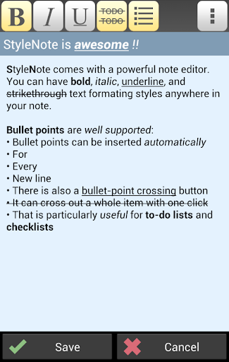 StyleNote Notes & Memos - Image screenshot of android app