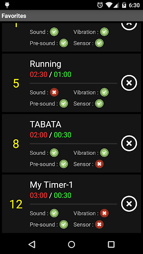Boxing Timer (Training Timer) - عکس برنامه موبایلی اندروید