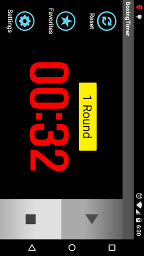 Boxing Timer (Training Timer) - Image screenshot of android app