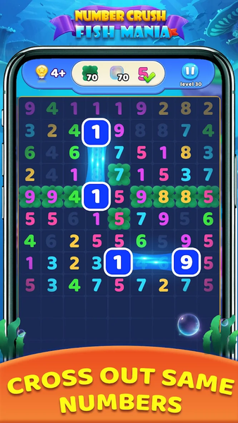 Number Blast: Match Ten Puzzle - عکس بازی موبایلی اندروید