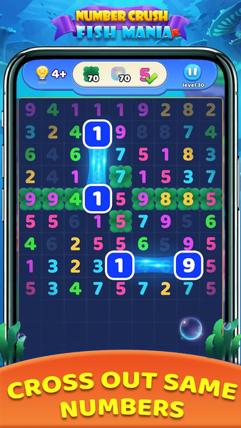 Number Blast: Match Ten Puzzle - Gameplay image of android game