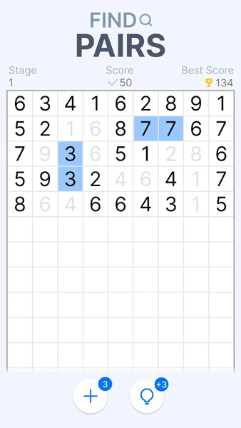 Number Match-Ten Pairs - Gameplay image of android game