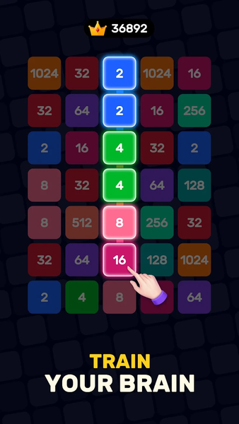 ۲۲۴۸ - Merge Tile Number Game - عکس بازی موبایلی اندروید