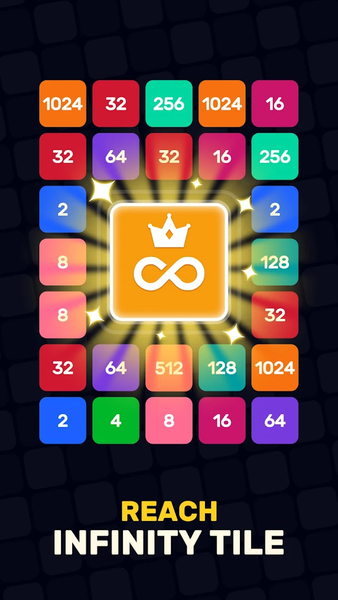 ۲۲۴۸ - Merge Tile Number Game - عکس بازی موبایلی اندروید
