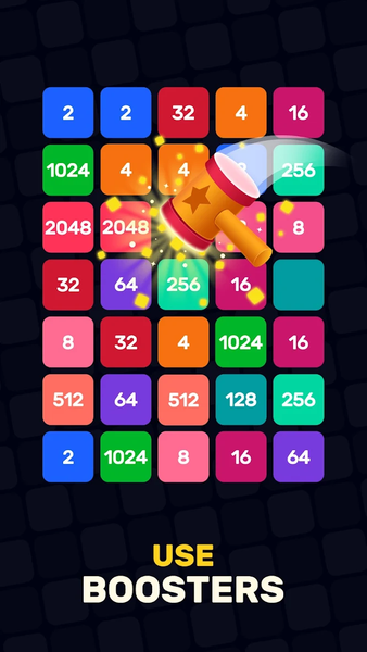 ۲۲۴۸ - Merge Tile Number Game - عکس بازی موبایلی اندروید