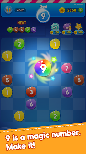 Make 9 - Number Puzzle Game, Happiness and Fun - Gameplay image of android game