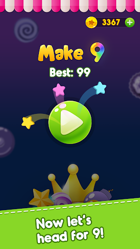 Make 9 - Number Puzzle Game, Happiness and Fun - Gameplay image of android game