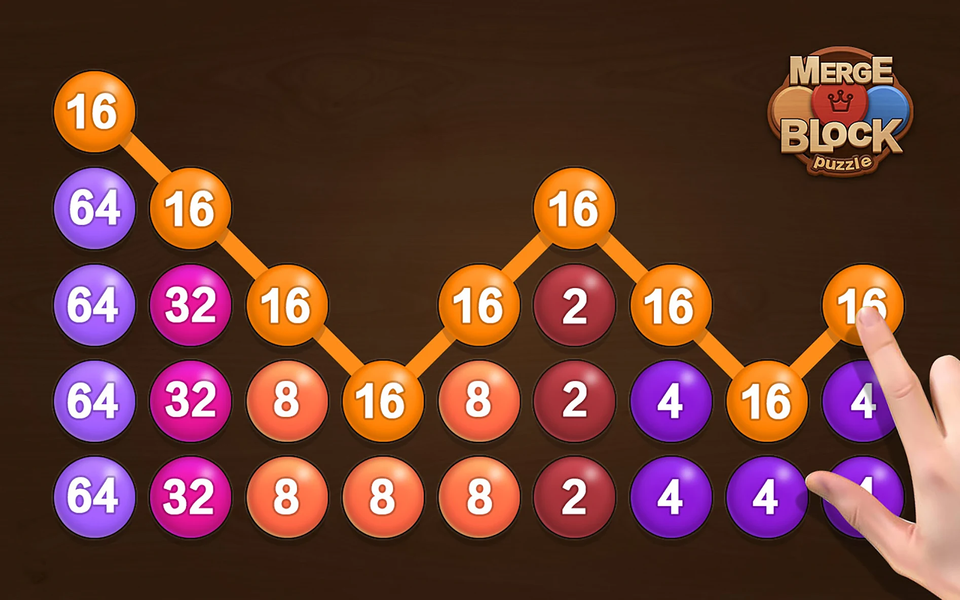 Bubble Pop - 2048 puzzle - Gameplay image of android game