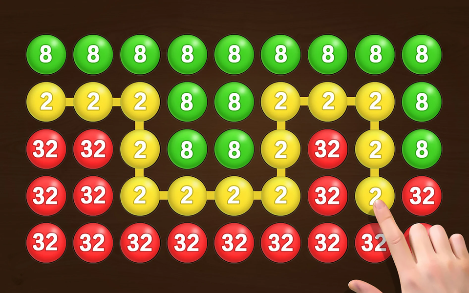 Bubble Pop - 2048 puzzle - Gameplay image of android game
