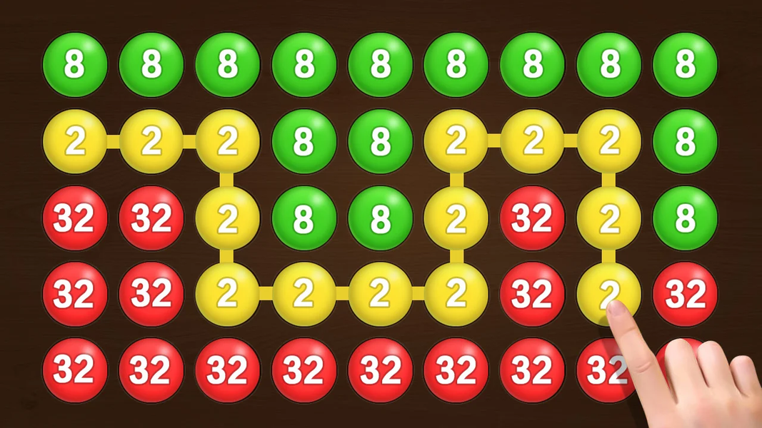 Bubble Pop - 2048 puzzle - Gameplay image of android game