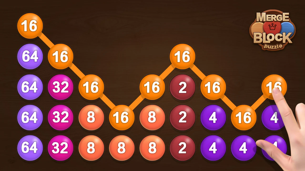 Bubble Pop - 2048 puzzle - عکس بازی موبایلی اندروید