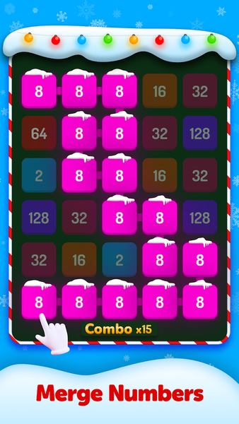 Two Square: 2048 Numbers Merge - عکس بازی موبایلی اندروید