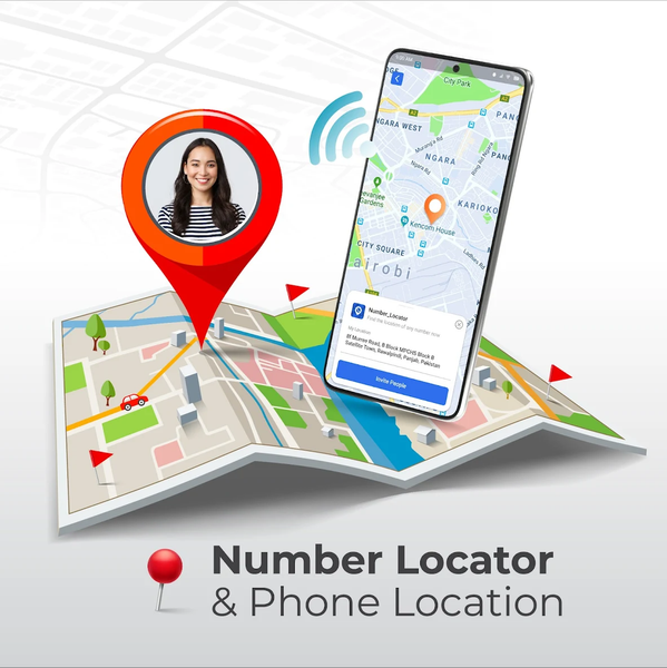 Number Locator & Number Detail - عکس برنامه موبایلی اندروید