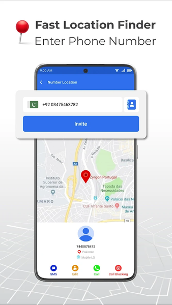 Number Locator & Number Detail - Image screenshot of android app