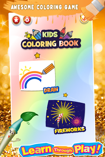 Glitter Number & ABC Coloring - Image screenshot of android app