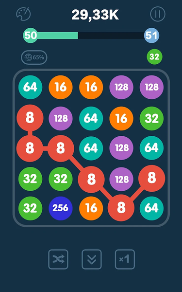 ۲۰۴۸ - Number Puzzle Games - عکس بازی موبایلی اندروید