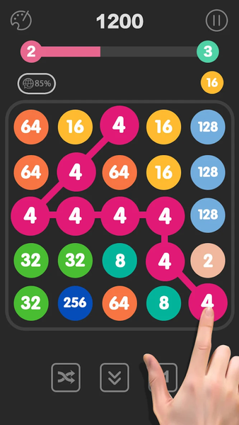 ۲۰۴۸ - Number Puzzle Games - عکس بازی موبایلی اندروید