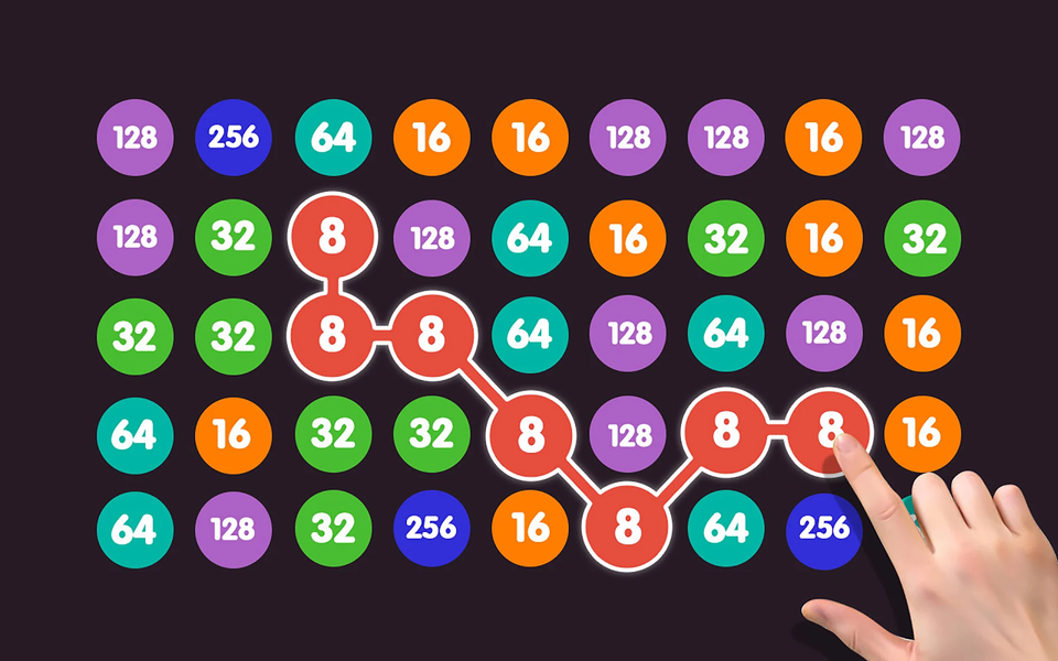 ۲۰۴۸ - Number Puzzle Games - عکس بازی موبایلی اندروید