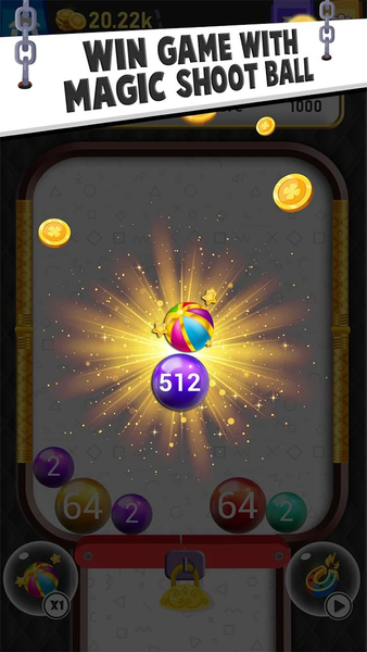 2048 Shoot 3D Balls - Number P - Gameplay image of android game