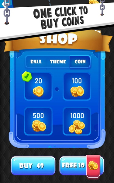 2048 Shoot 3D Balls - Number P - Gameplay image of android game