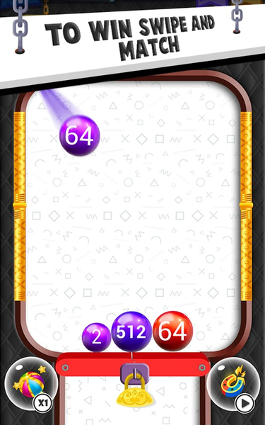 2048 Shoot 3D Balls - Number P - Gameplay image of android game