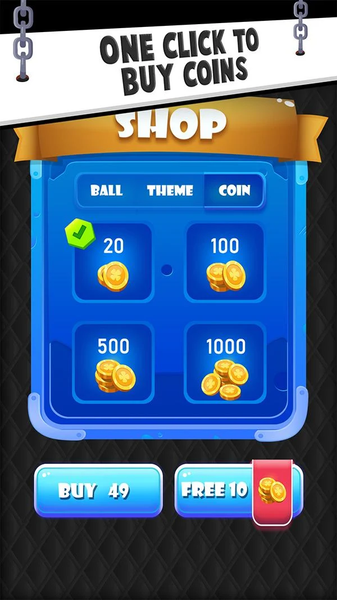 2048 Shoot 3D Balls - Number P - Gameplay image of android game