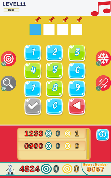 Numbers Race - عکس بازی موبایلی اندروید