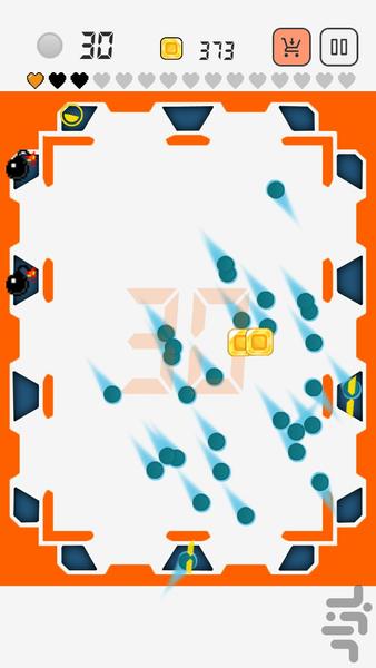 توپها رو بگیر - Gameplay image of android game