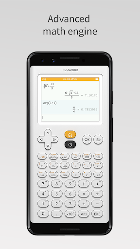 NumWorks Graphing Calculator - عکس برنامه موبایلی اندروید