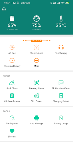 Fast Charging Pro (Speed up) - Image screenshot of android app