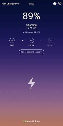 Fast Charging Pro (Speed up) - عکس برنامه موبایلی اندروید