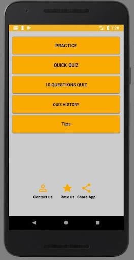 DSM 5 MCQ Exam Quiz - Image screenshot of android app