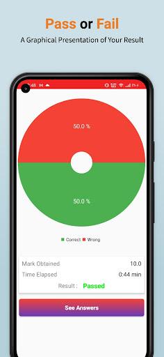 Risk Management Test  Prep - Image screenshot of android app