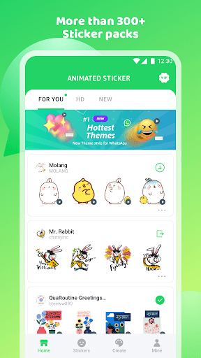 Animated Sticker Maker for WA - Image screenshot of android app
