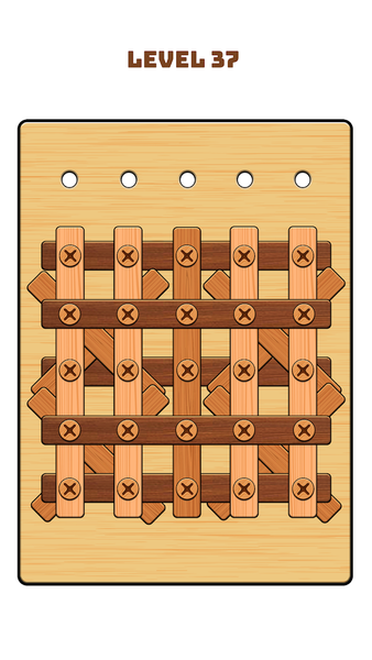 Nuts & Bolts Game: Wood Puzzle - Gameplay image of android game