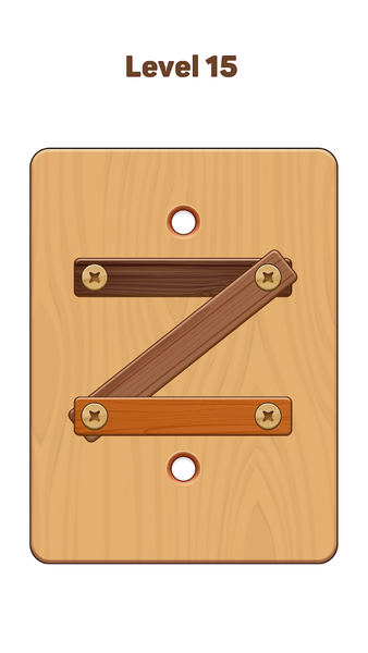 Wood Nuts & Bolts: Wood Puzzle - عکس بازی موبایلی اندروید