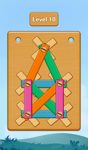Nuts & Bolts: Wood Puzzle Game - عکس بازی موبایلی اندروید