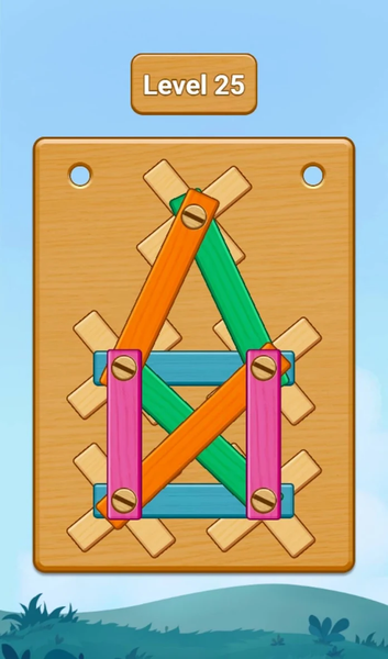 Nuts & Bolts: Wood Puzzle Game - عکس بازی موبایلی اندروید